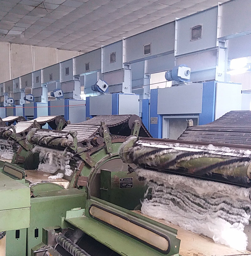 FA1171A型气压式中棉箱